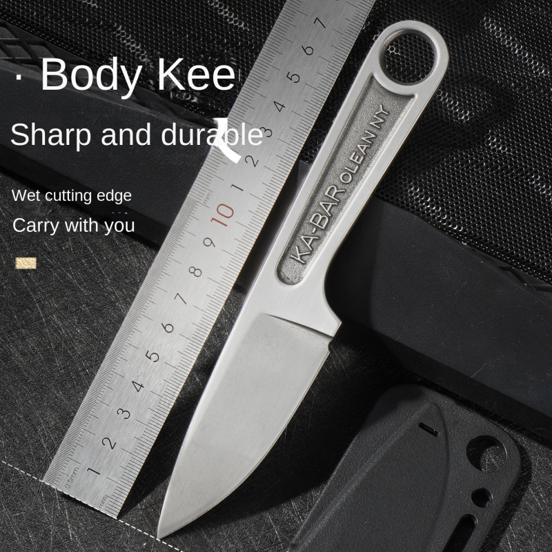 Survival Knife Full Tang - KA-BAR 1119 Small Straight Wrench High