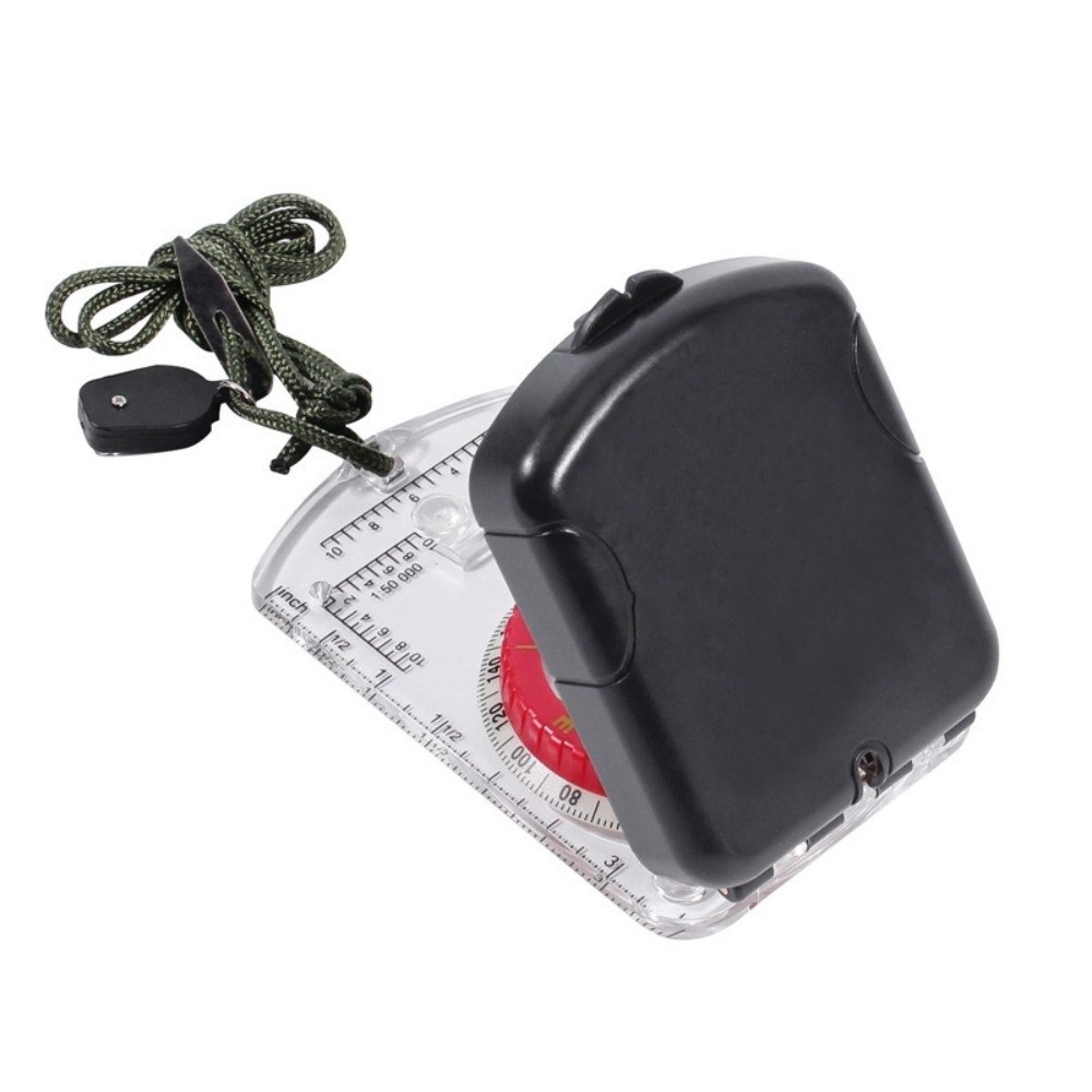 Map Compass Orienteering - New Luminous Outdoor Compass Folding Transparent