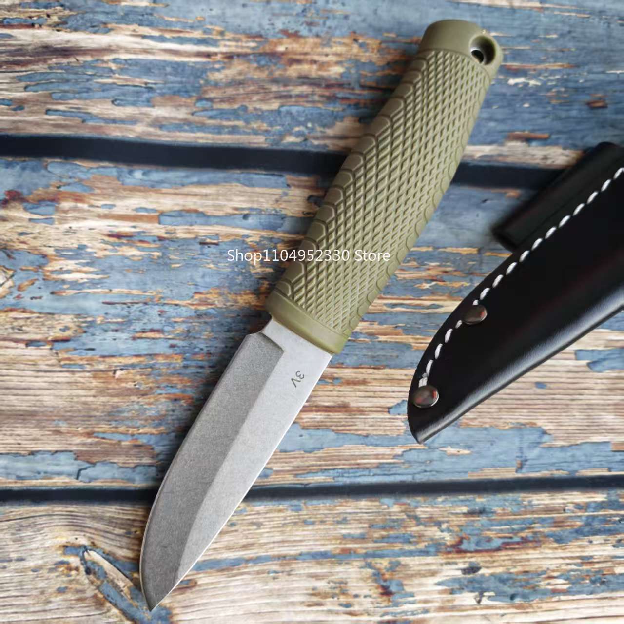 Survival Knife Full Tang - BM200 Puukko High Hardness Fixed Blade