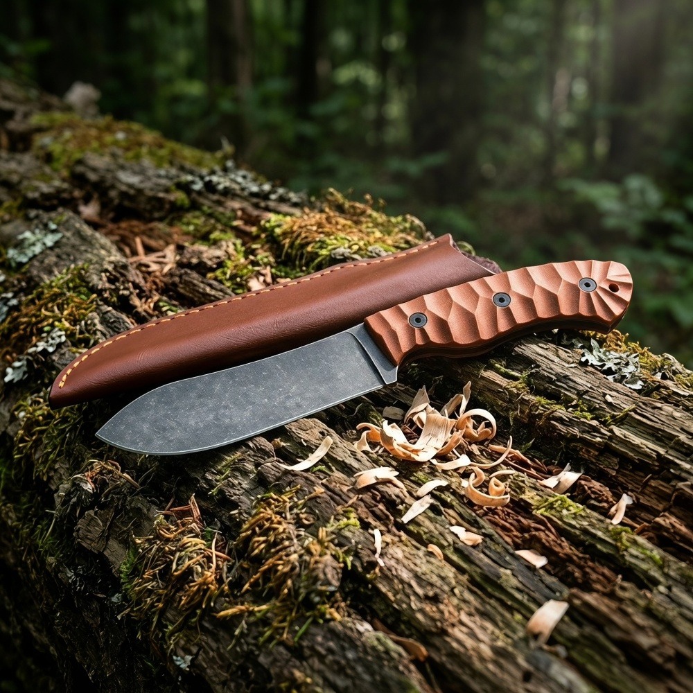 Survival Knife Full Tang - Durable Camping Fishing Portable EDC Multitools