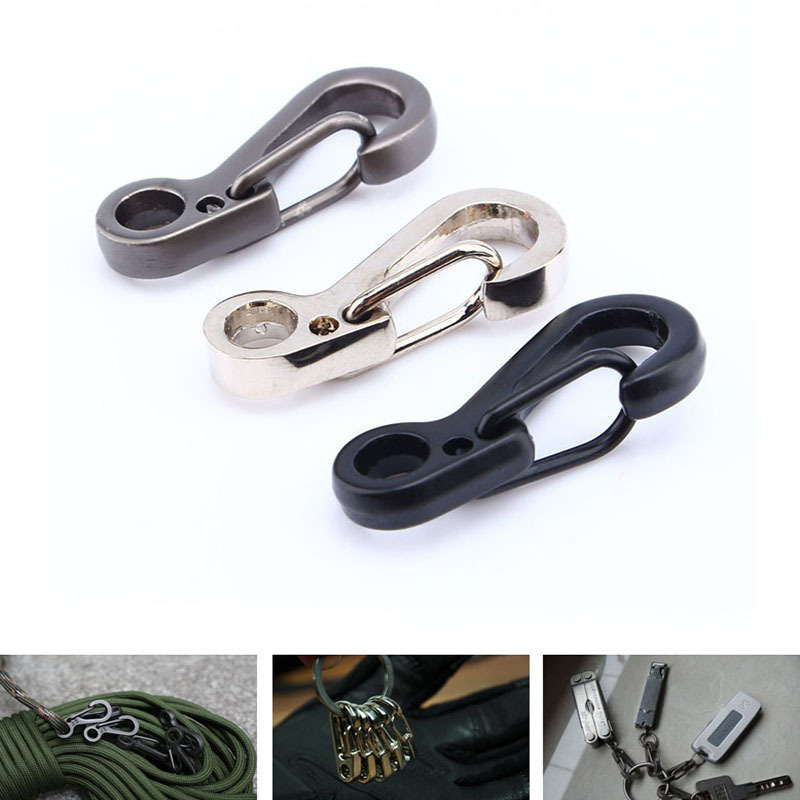 Outdoor Adventure Backpack - 10Pcs/lot Mini Carabiner Paracord Tactical Gear