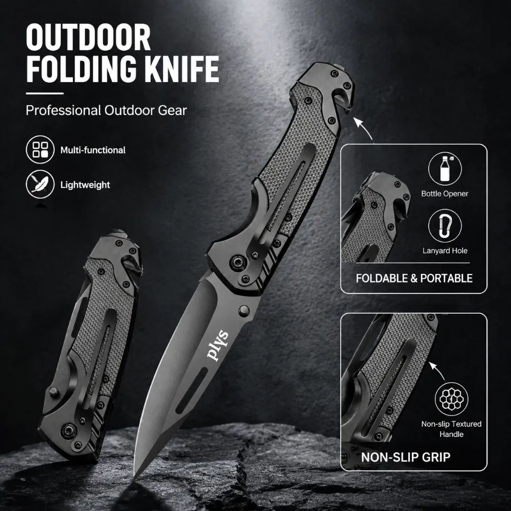Survival Knife Full Tang - Convenient Sharp Survival Knife Multi functional