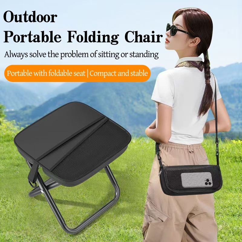 Outdoor Adventure Backpack - S2 Portable Foldable Backpack Stool Lightweight