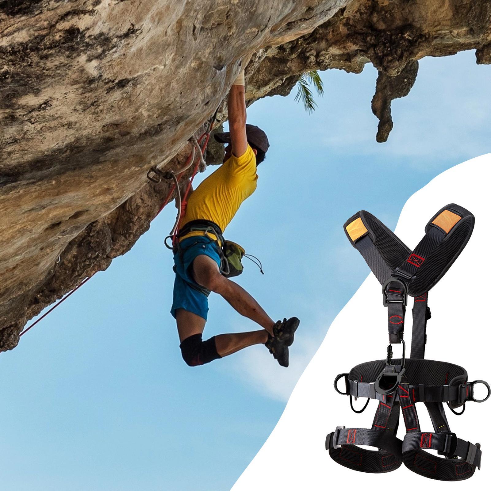 Harness Climbing Adjustable - Safety Harness Fall Protection Kit Adjustable