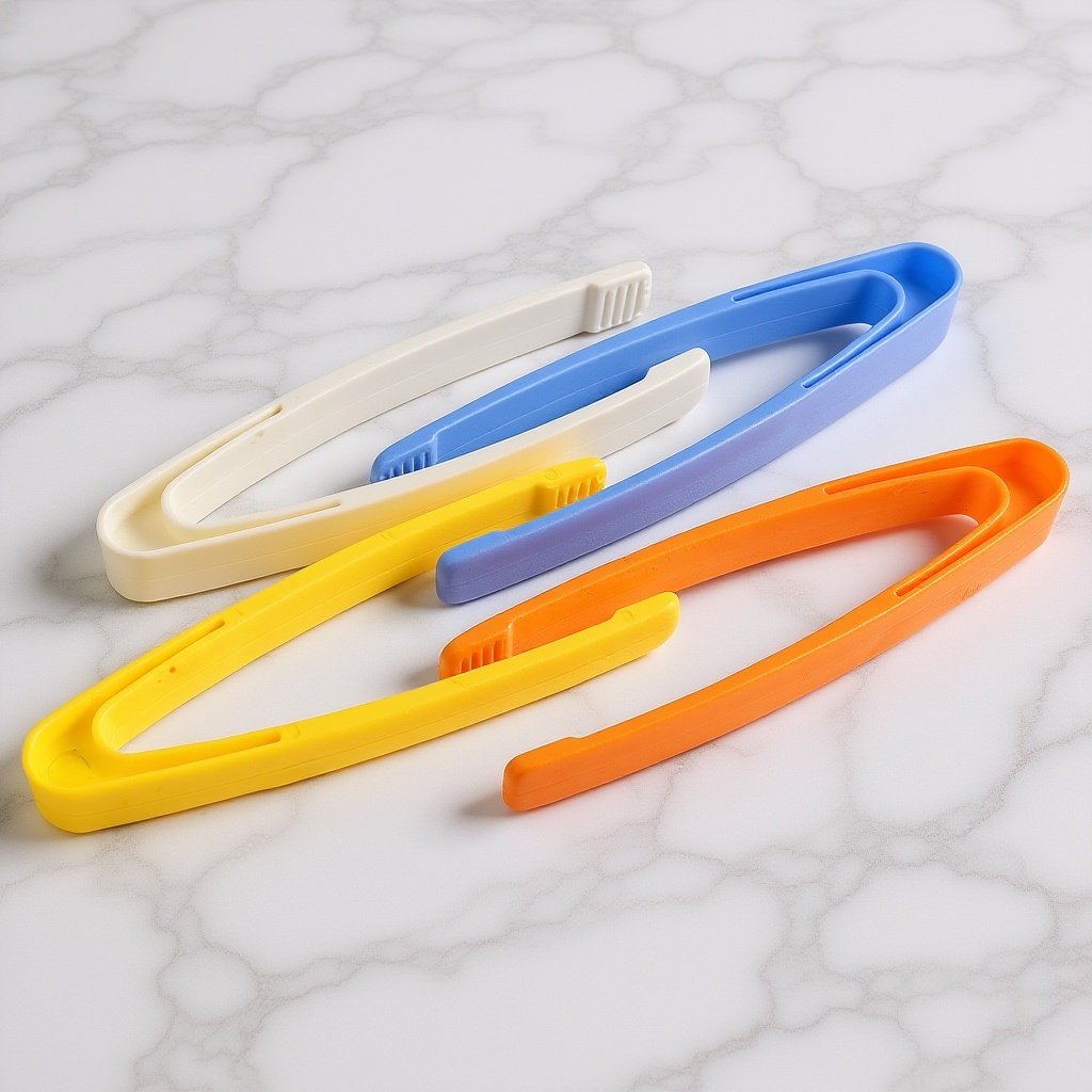 Outdoor Adventure Educator - 4Pcs Flat-Head Plastic Tweezers for Fine