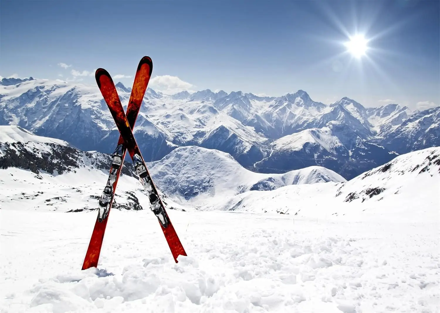 Alps White Snow Mountain Summi - огляд і ціна Outdoor Adventure Background