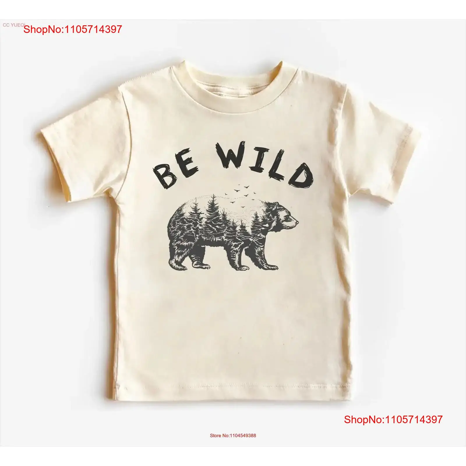 Be Wild Baby T Shirt Bodysuit  - огляд і ціна Outdoor Adventure For Toddlers