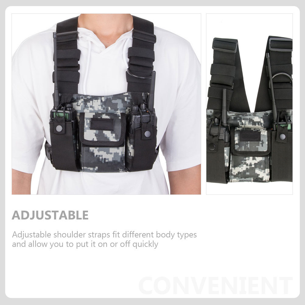 High-Durability Radio Chest Ha - огляд і ціна Harness Climbing Adjustable