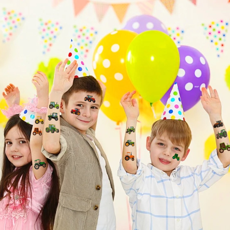 Kids Farm Adventure Tattoos 10 - огляд і ціна Outdoor Adventure Kids Party