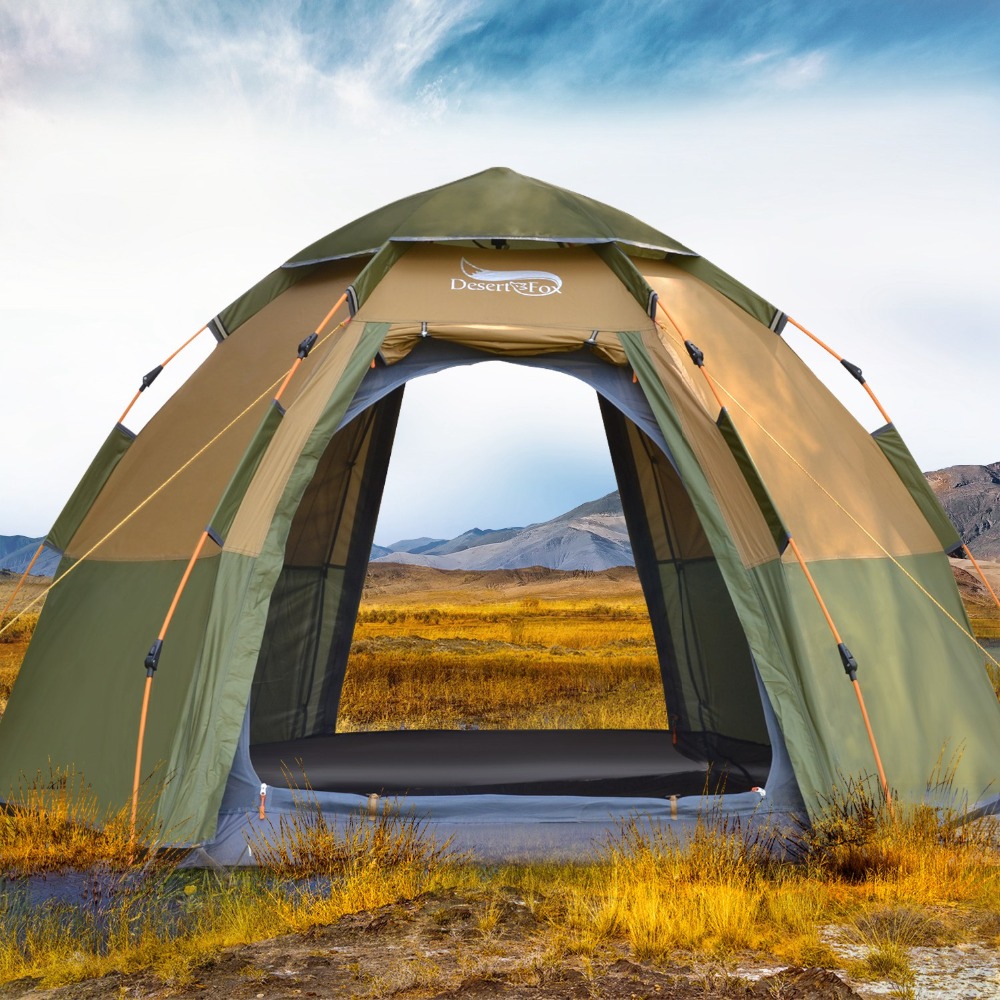 Desert&Fox 3-4 Person Dome Aut - огляд і ціна Outdoor Adventure Tent