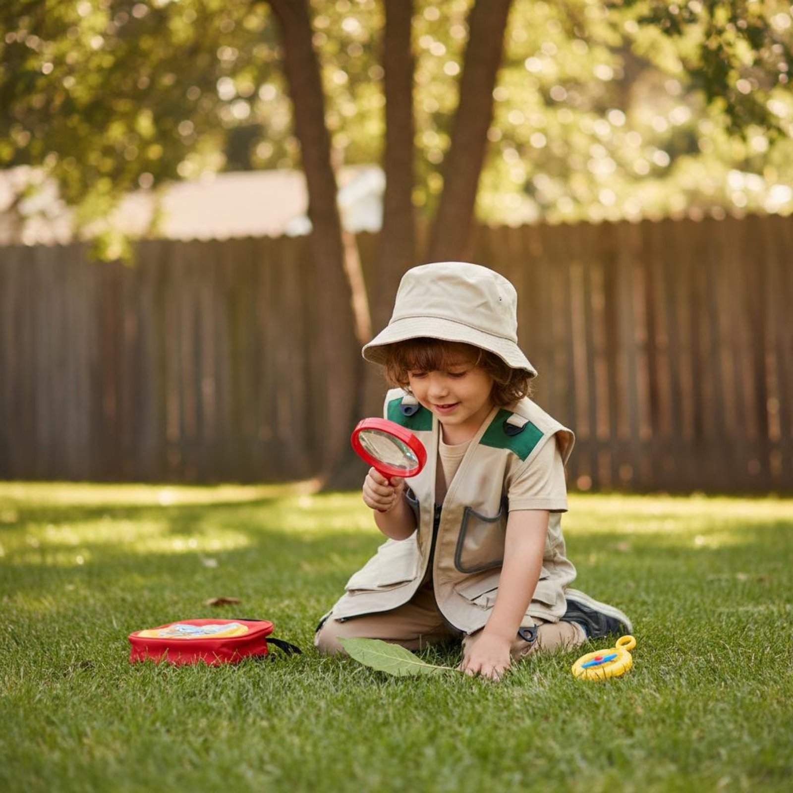 Kids Explorer Vest & Hat Set M - огляд і ціна Outdoor Adventure Kids Party