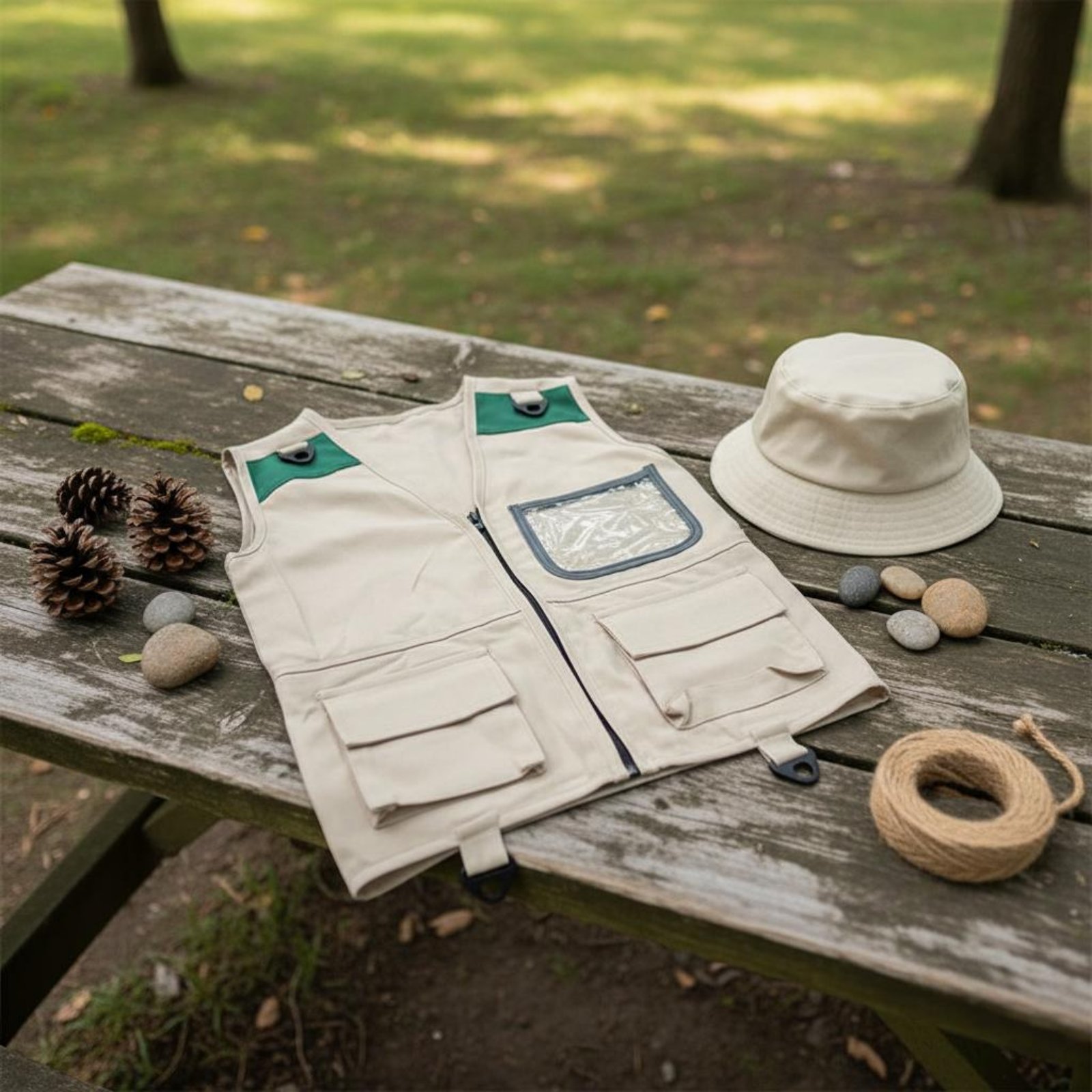 Kids Explorer Vest & Hat Set M - огляд і ціна Outdoor Adventure Kids Party