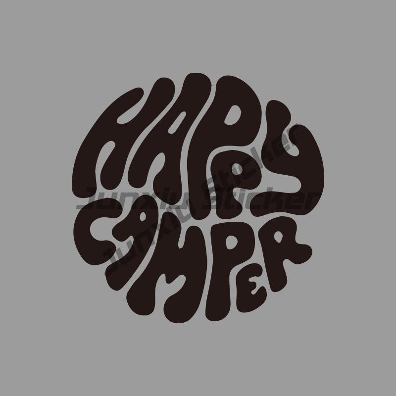 Happy Camper Boho Style Clip A - огляд і ціна Outdoor Adventure Words
