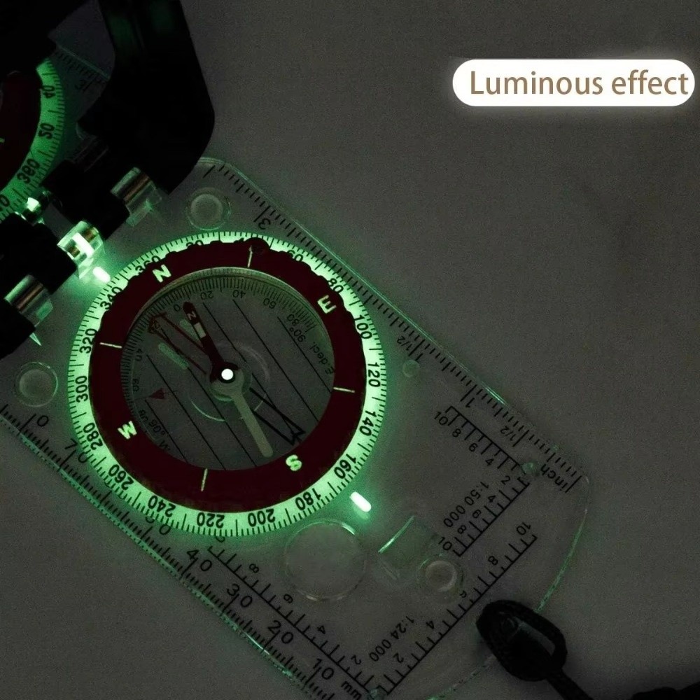 New Luminous Outdoor Compass F - огляд і ціна Map Compass Orienteering