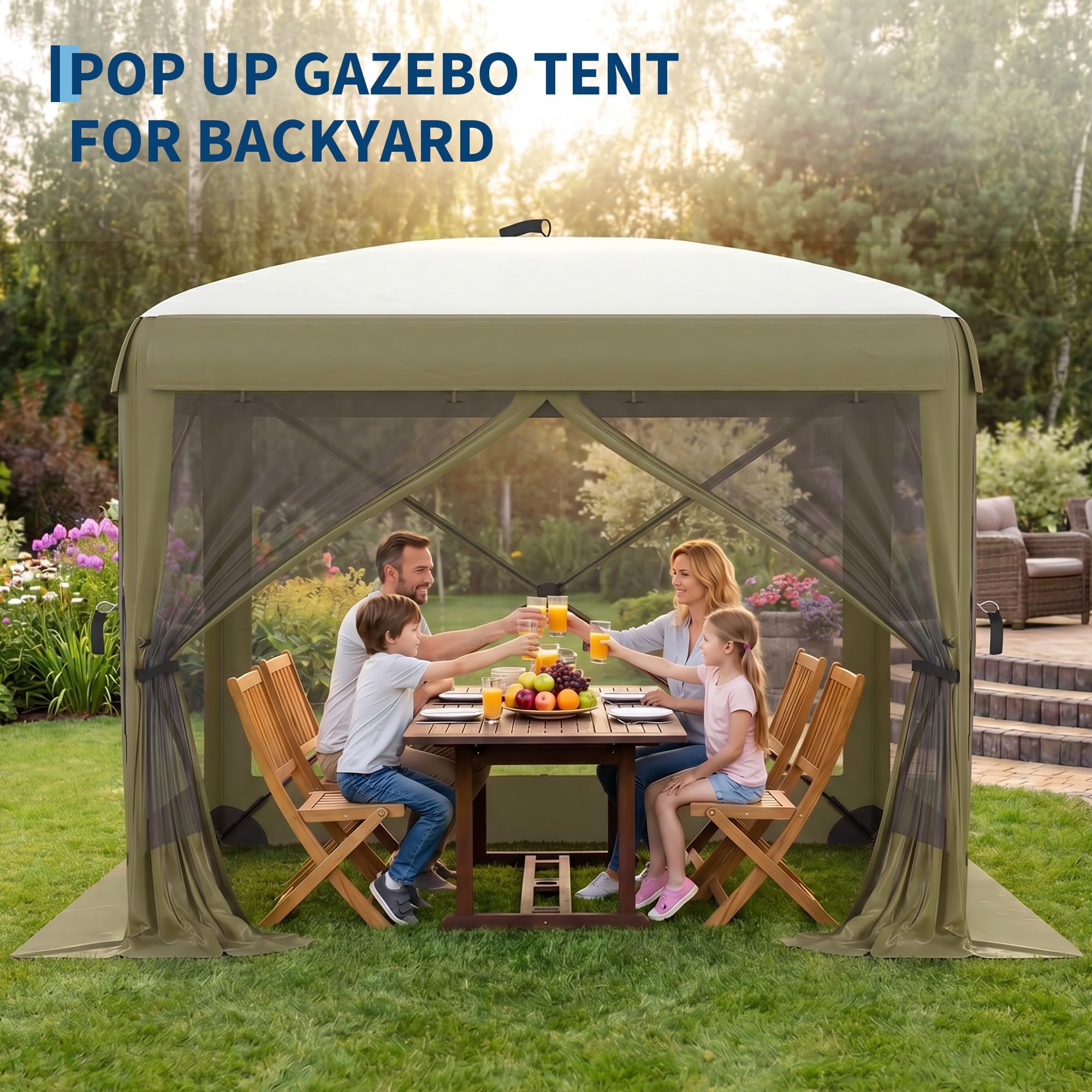 Spacious 8x8FT 11x11FT 12x12FT - огляд і ціна Outdoor Adventure Tent