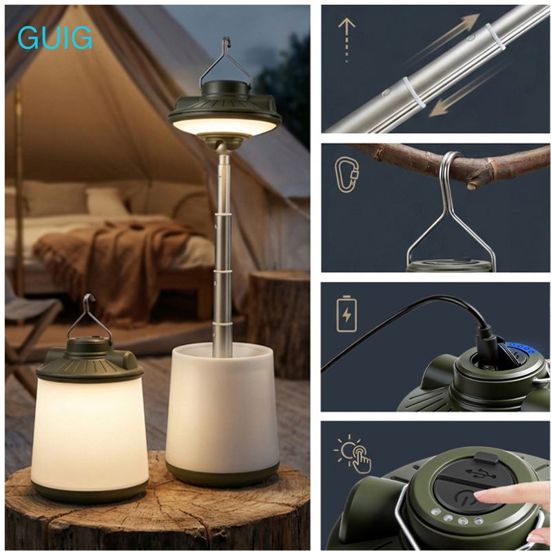 New Telescopic RGB Camping Lig - огляд і ціна Outdoor Adventure Ni
