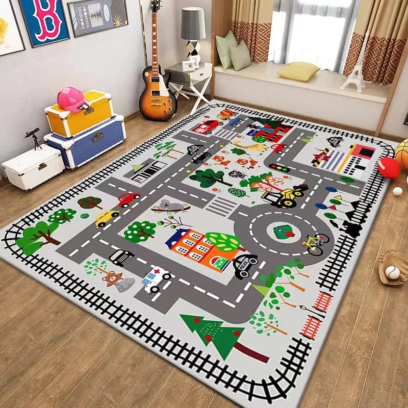 Colorful Kids City Map Play Ma - огляд і ціна Outdoor Adventure Educator