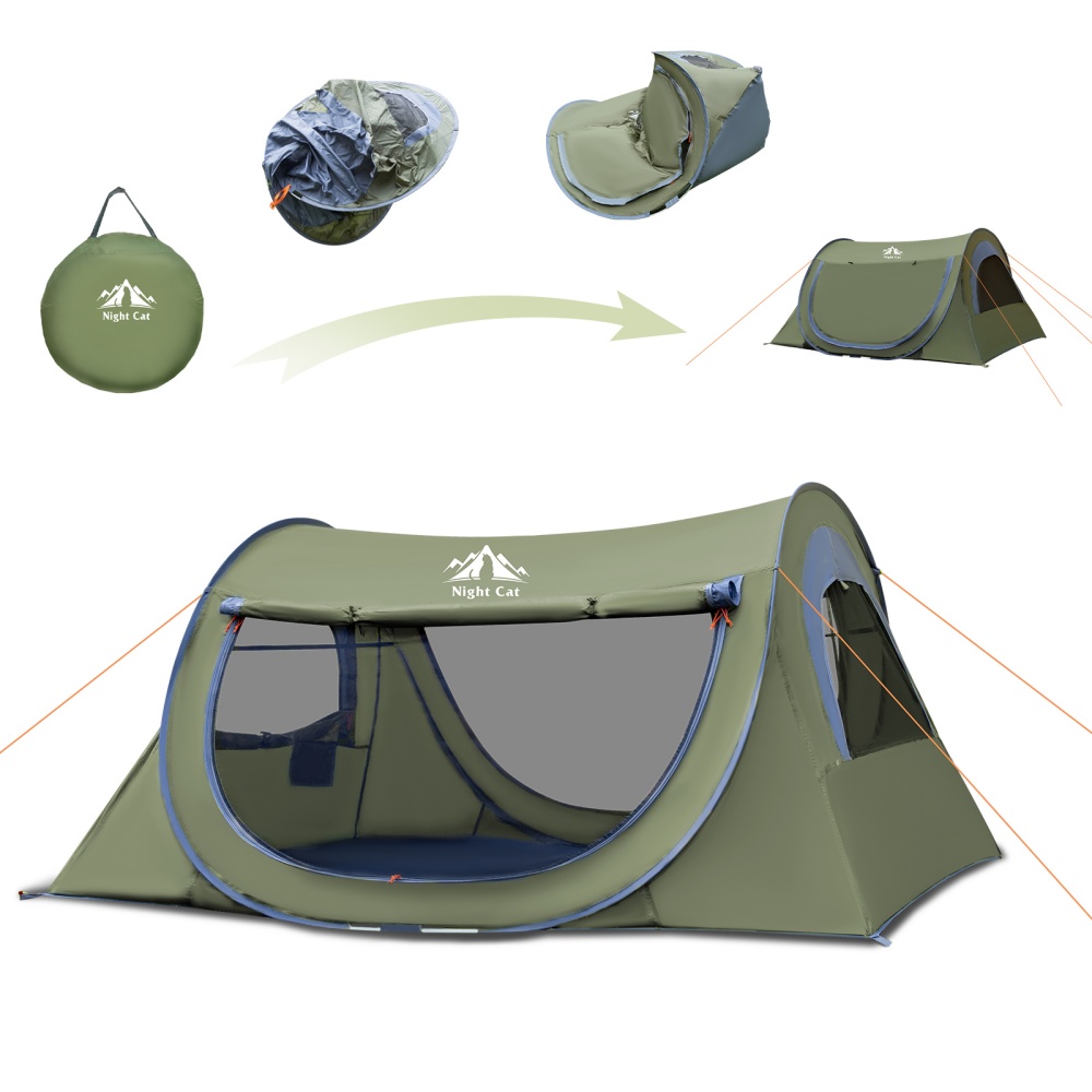 Night Cat Pop Up Tent 2 Person - огляд і ціна Outdoor Adventure Tent