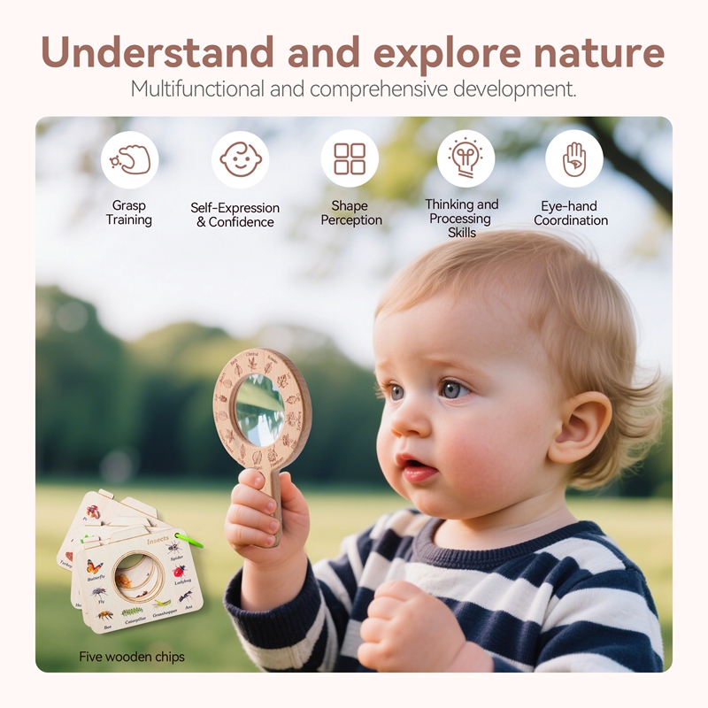 Wooden Magnifying Glass Outdoo - огляд і ціна Outdoor Adventure Educator