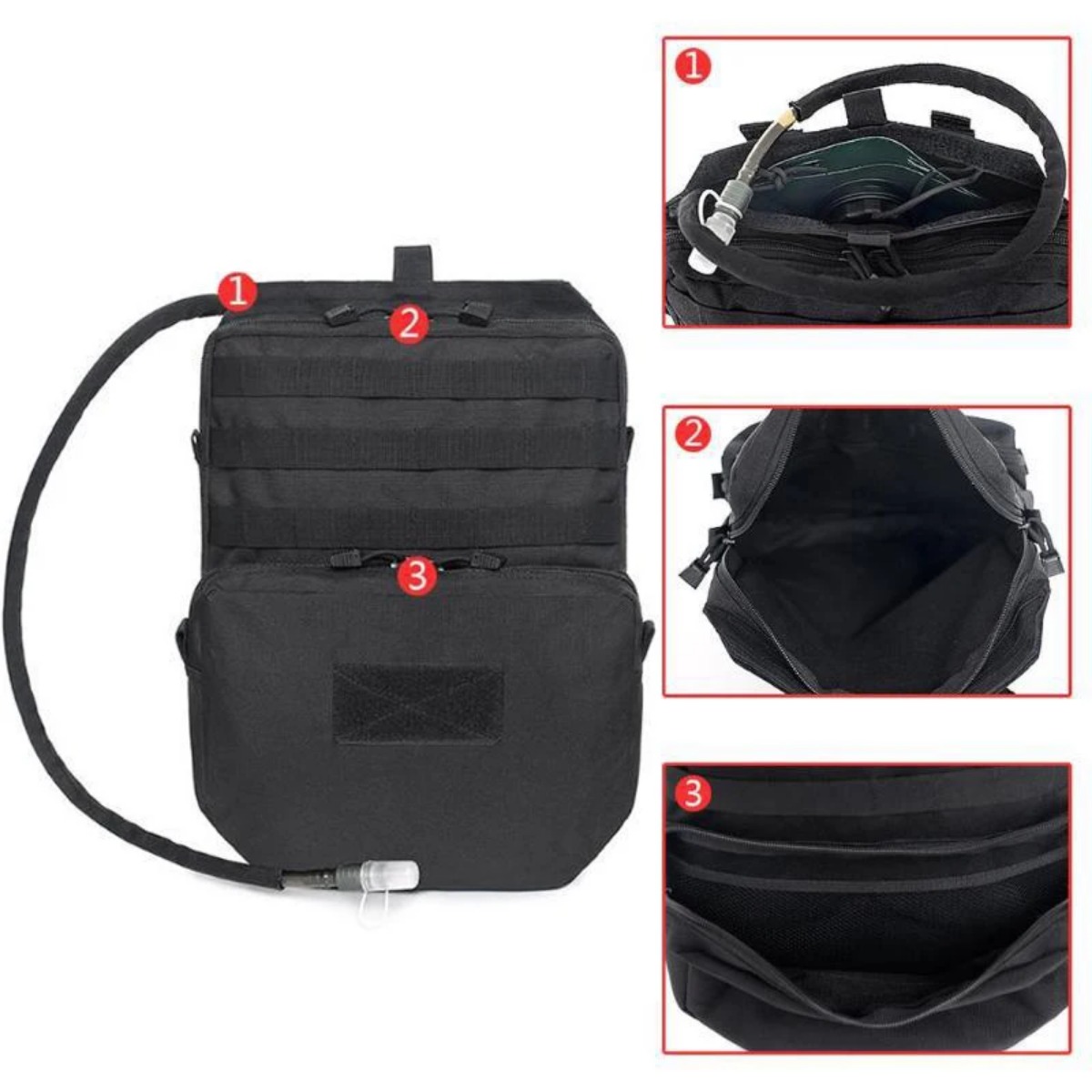 Outdoor Molle Bag Camping Hydr - огляд і ціна Outdoor Adventure Backpack