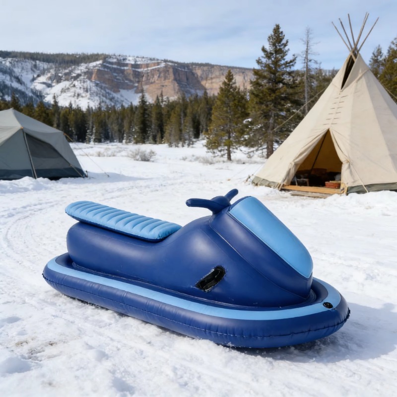 Heavy-duty inflatable snow tub - огляд і ціна Outdoor Adventure Youtube