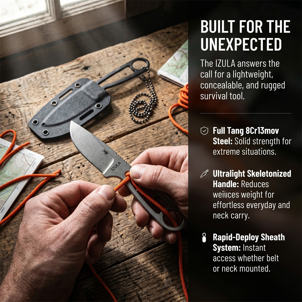 Daily Carry Full Tang Fixed Bl - огляд і ціна Survival Knife Full Tang