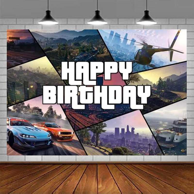 City Adventure Happy Birthday  - огляд і ціна Outdoor Adventure Background