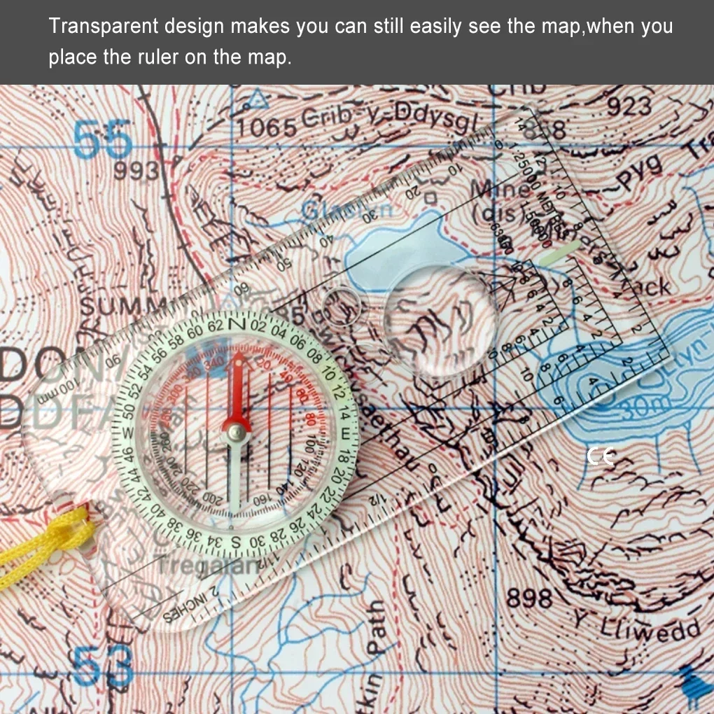 Compass Navigation Map Ruler R - огляд і ціна Map Compass Orienteering
