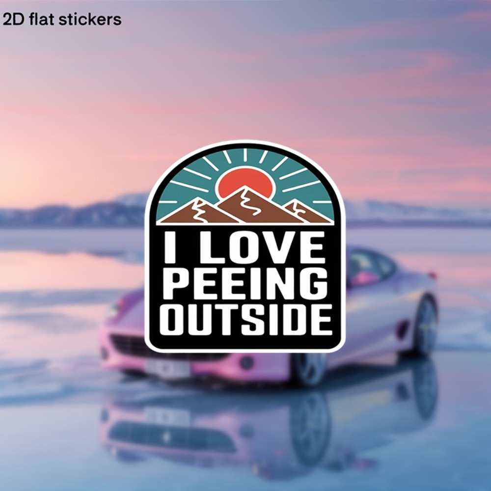 Car Stickers with Mountain and - огляд і ціна Outdoor Adventure Words