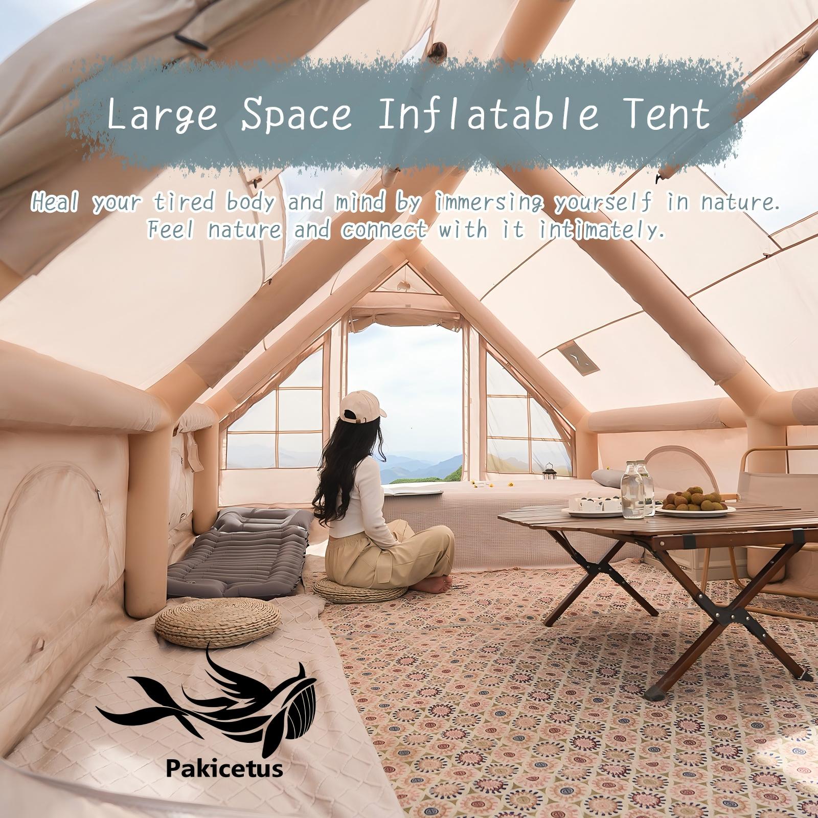 PAKICETUS Large Luxury Inflata - огляд і ціна Outdoor Adventure Tent