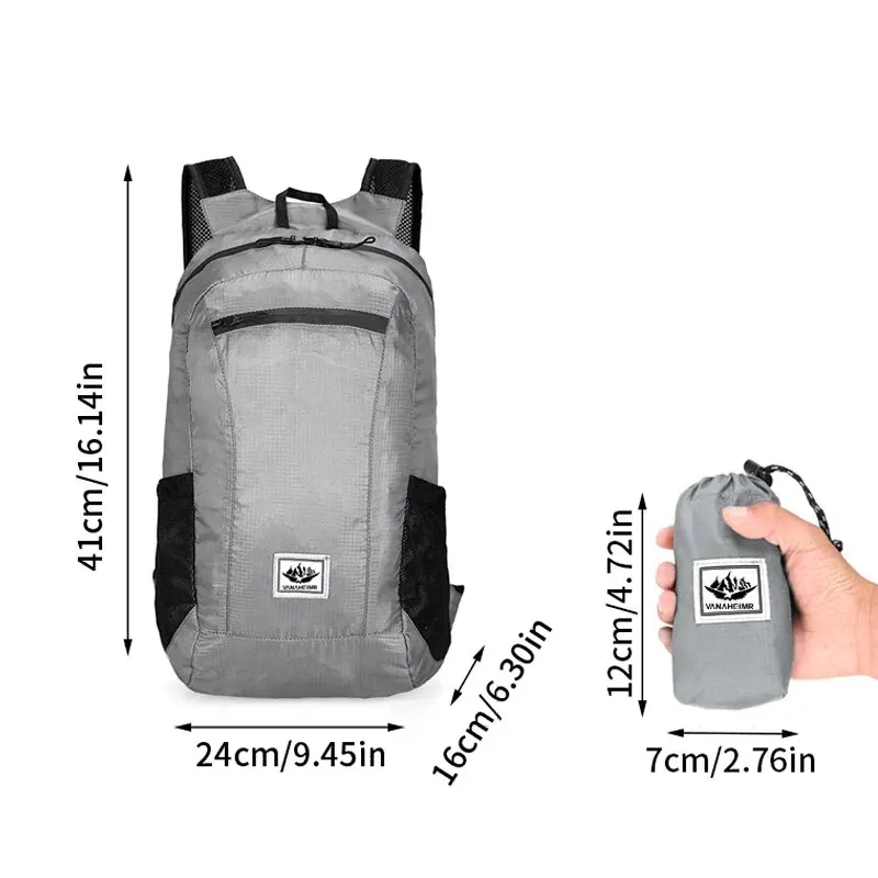 Ultra-Light Foldable Backpack  - огляд і ціна Outdoor Adventure Backpack