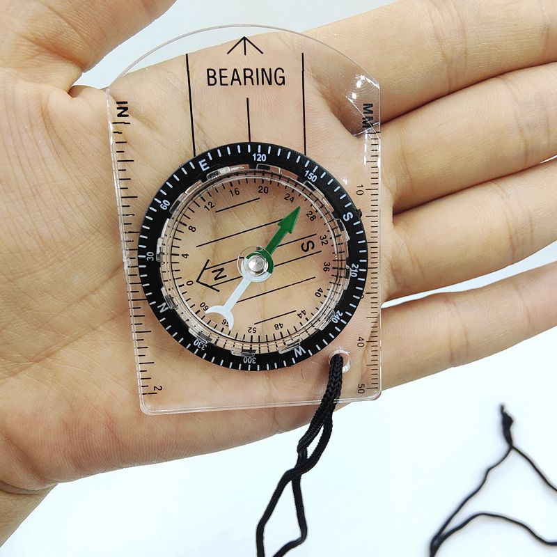 1 PCS New Outdoor Mini Acrylic - огляд і ціна Map Compass Orienteering