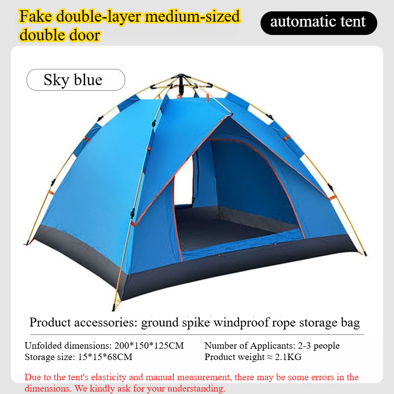 Automatic Pop Up Camping Tent, - огляд і ціна Outdoor Adventure Tent