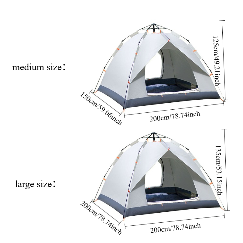 Automatic Pop Up Camping Tent, - огляд і ціна Outdoor Adventure Tent