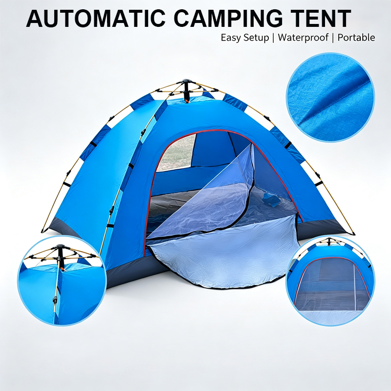 Automatic Pop Up Camping Tent, - огляд і ціна Outdoor Adventure Tent