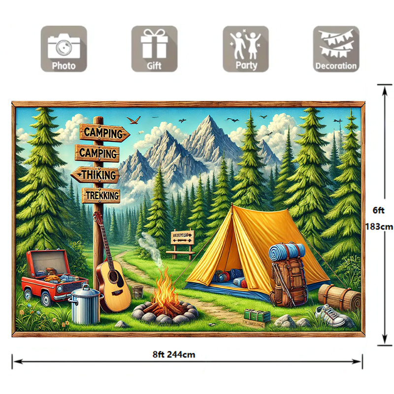 1 camping and outdoor adventur - огляд і ціна Outdoor Adventure Background