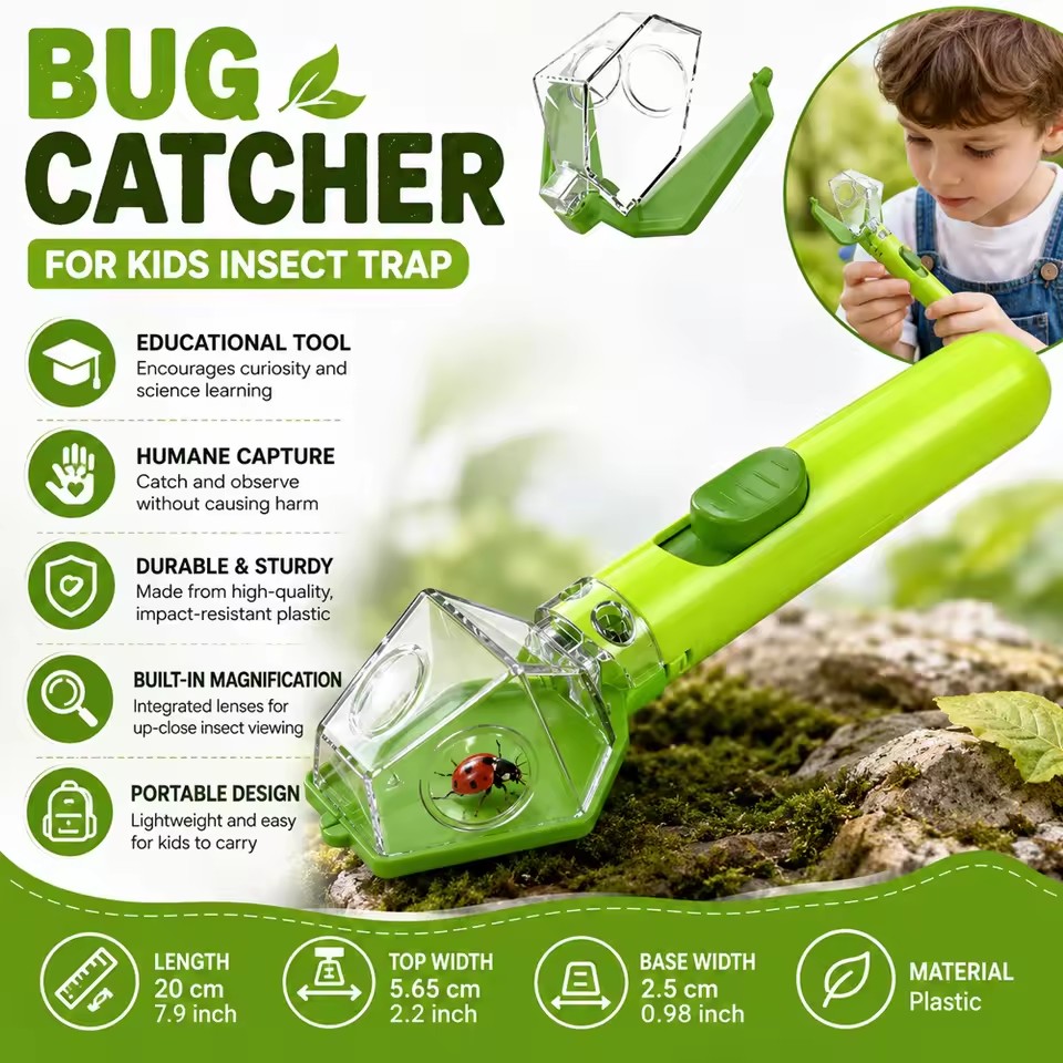 Handheld Insect Catcher With 6 - огляд і ціна Outdoor Adventure Educator