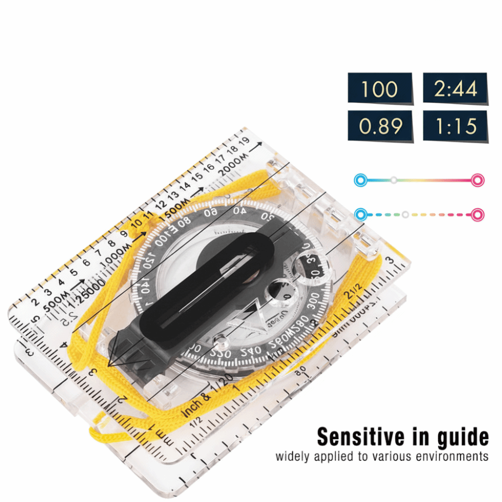Durable Lightweight Orienteeri - огляд і ціна Map Compass Orienteering