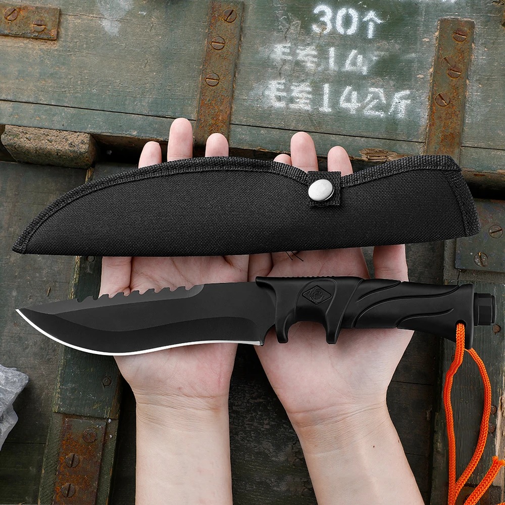 Outdoor High hardness straight - огляд і ціна Survival Knife Full Tang