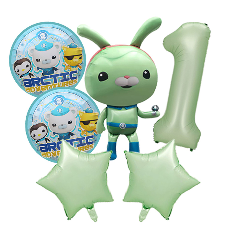 Octonauts Foil Balloons Set Se - огляд і ціна Outdoor Adventure Kids Party