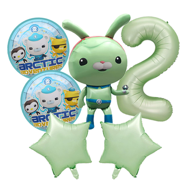 Octonauts Foil Balloons Set Se - огляд і ціна Outdoor Adventure Kids Party