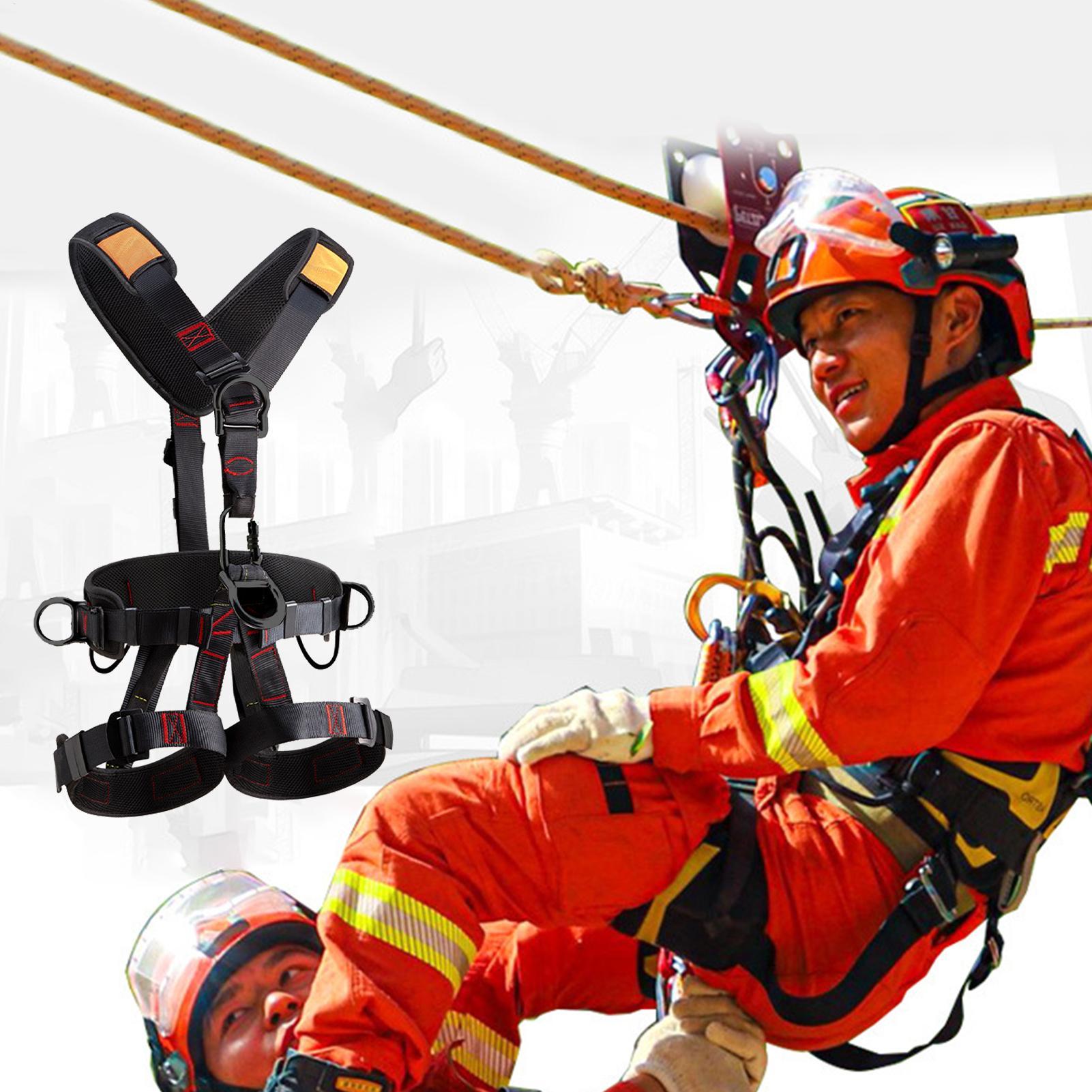 Safety Harness Fall Protection - огляд і ціна Harness Climbing Adjustable