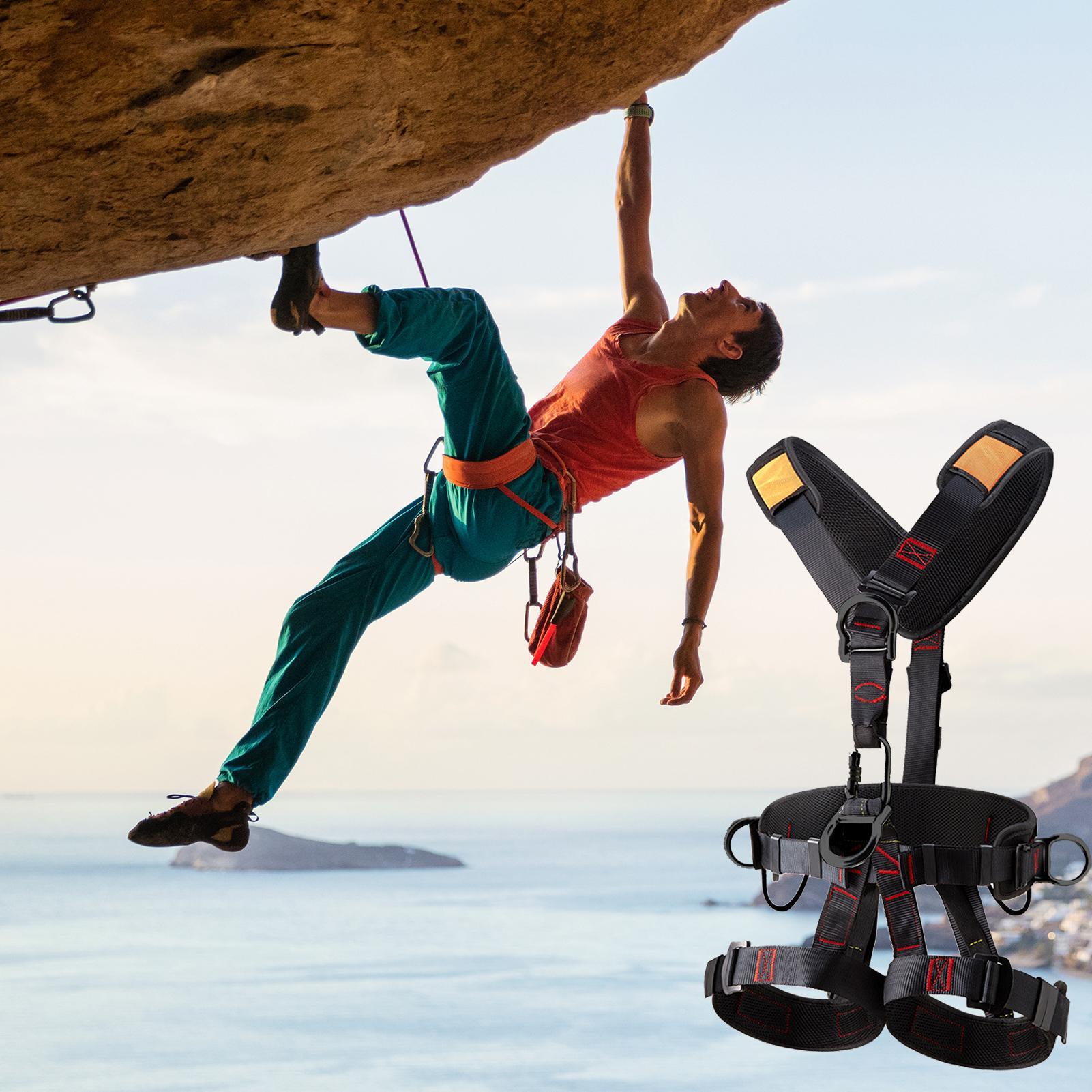 Safety Harness Fall Protection - огляд і ціна Harness Climbing Adjustable