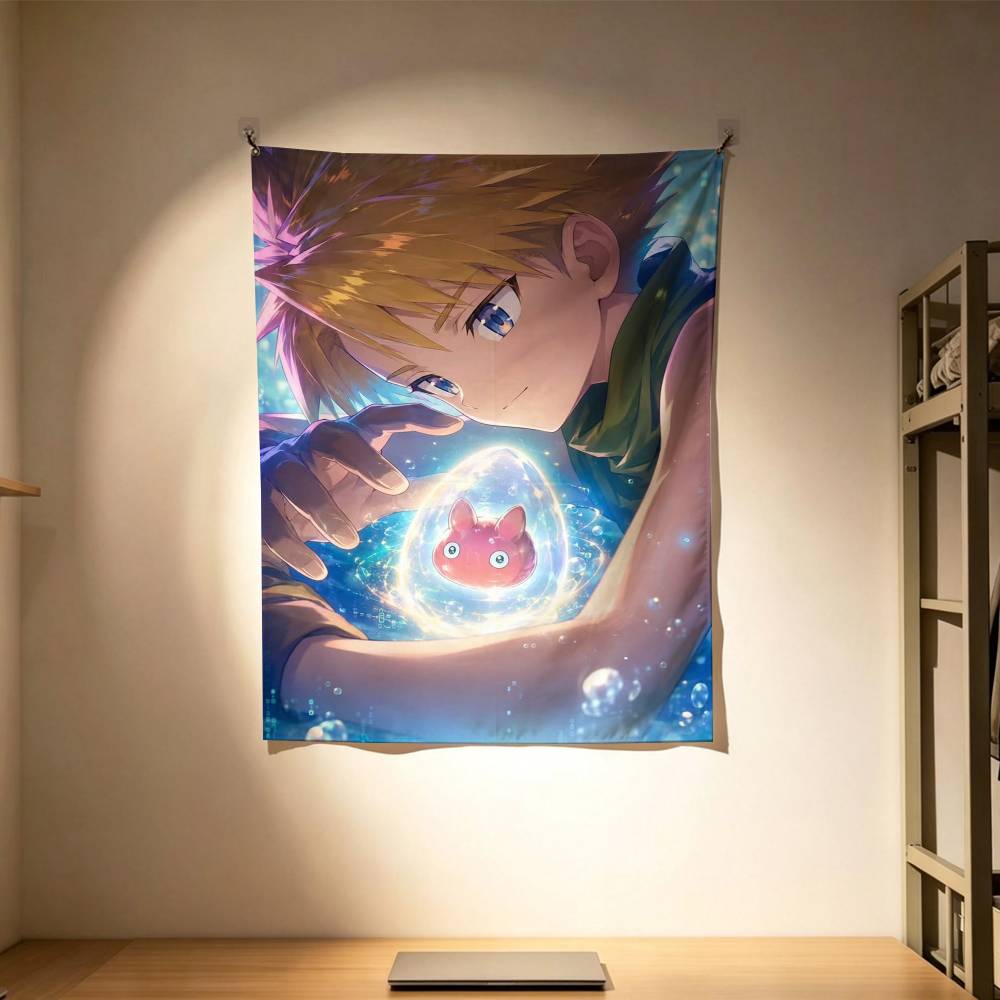 Cute Digimon Adventure  Flags  - огляд і ціна Outdoor Adventure Background