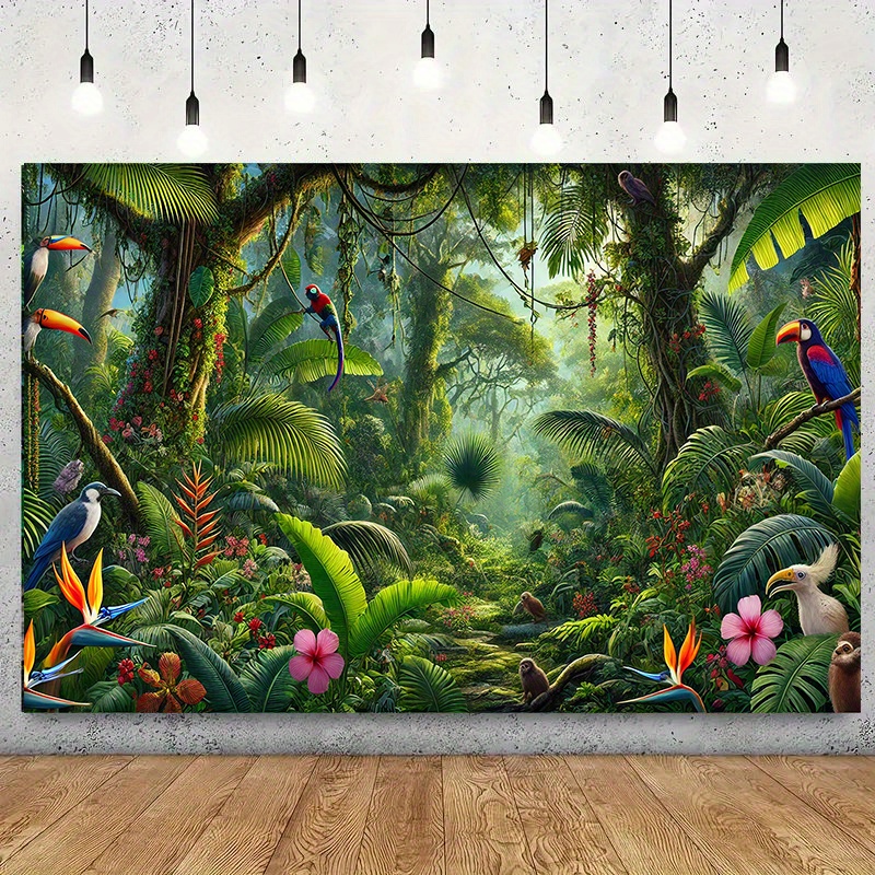 1pc Jungle Adventure Backgroun - огляд і ціна Outdoor Adventure Background