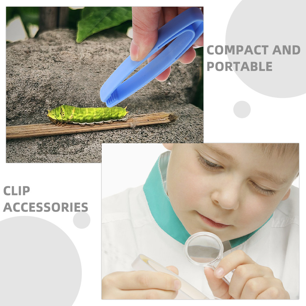 4Pcs Flat-Head Plastic Tweezer - огляд і ціна Outdoor Adventure Educator